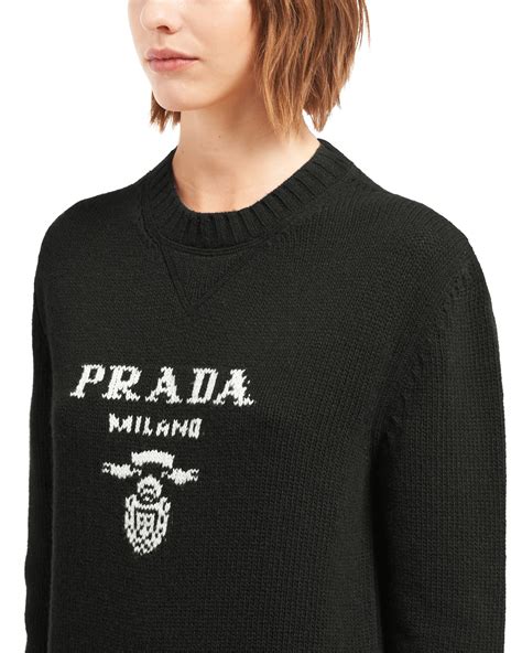 prada high neck sweater|Prada crew neck sweater.